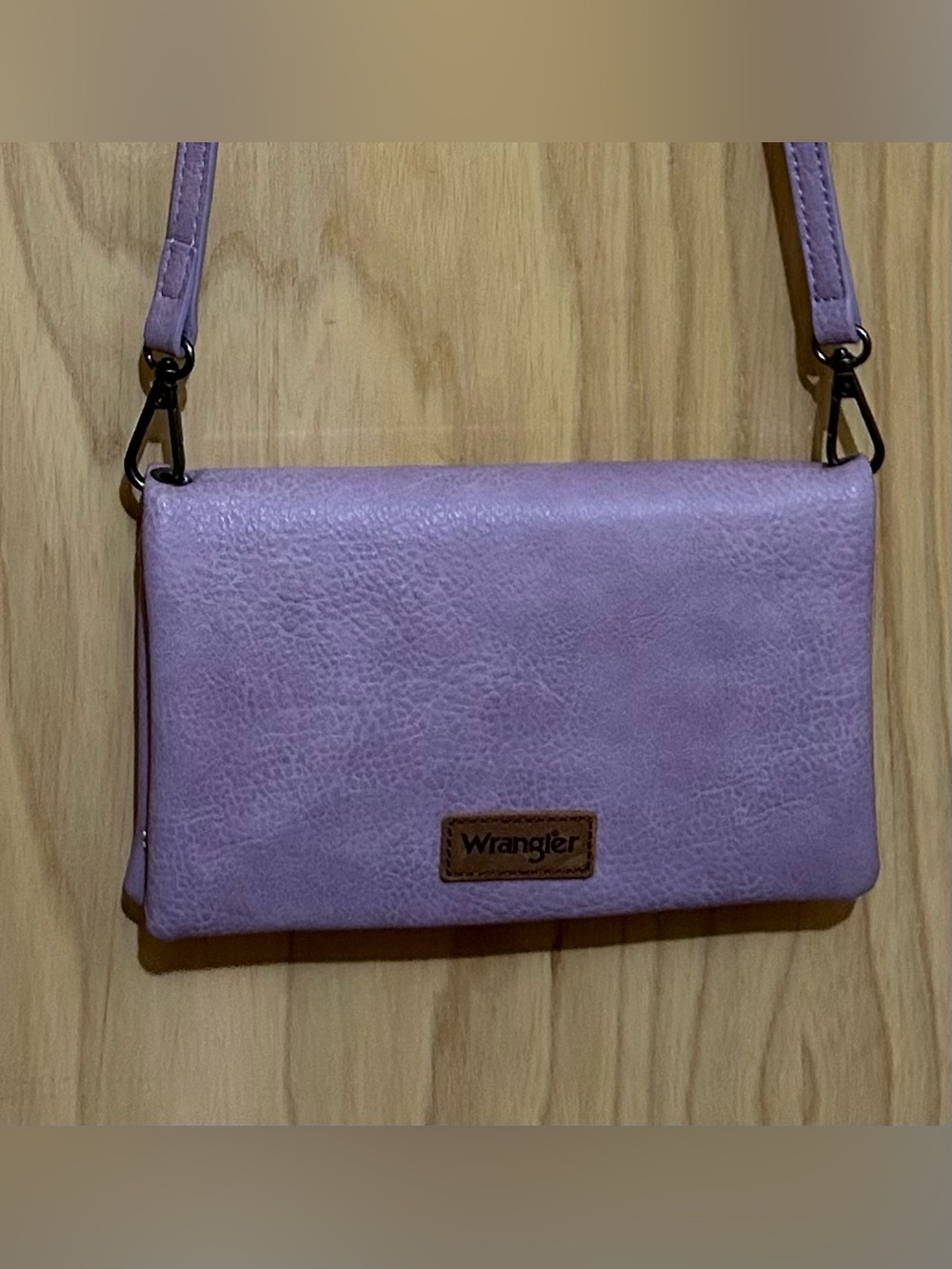 Wrangler Lavender Crossbody Wristlet for Women